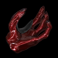 Monster Red Custom Guitar Hanger