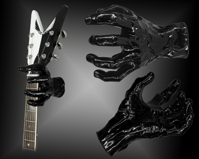 Black Pearl Custom Guitar Hanger