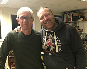 Phil with Howard McGill