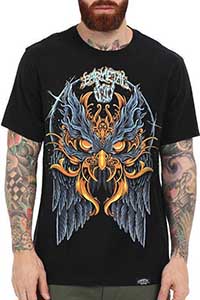 Barmetal Obsessive Owl T-Shirt