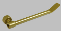 Standard Arm for Jiffy Baritone Sax Stand - Click for Larger Image