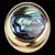 Natural Abalone Dome Knob