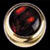 Red Abalone Dome Knob