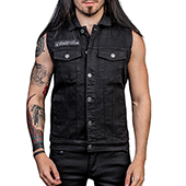 Wornstar Essentials Vest - Idolmaker Black Denim