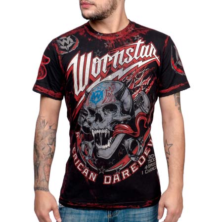 Wornstar American Dare Devil  Clothing - Click for Larger Image